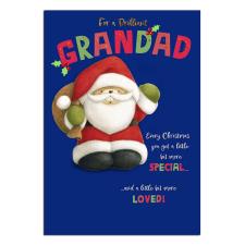 Brilliant Grandad Forever Friends Christmas Card