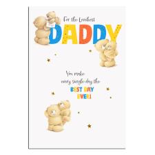 Loveliest Daddy Forever Friends Birthday Card