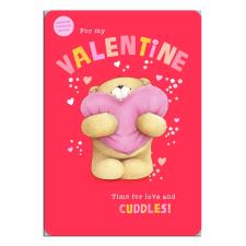 Cuddles For My Valentine Forever Friends Valentine&#39;s Day Card