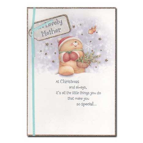 Mother at Christmas Forever Friends Christmas Card 