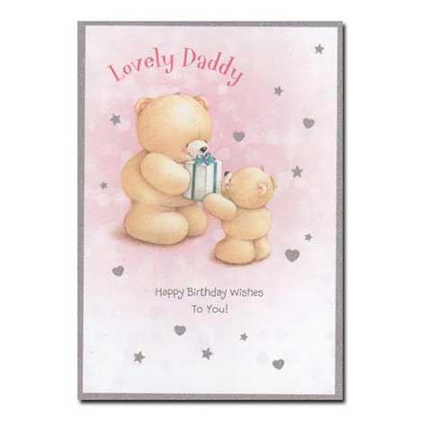 Daddy Birthday Forever Friends Card 
