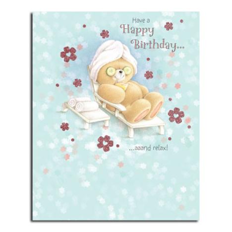 Relaxing Birthday Forever Friends Card 