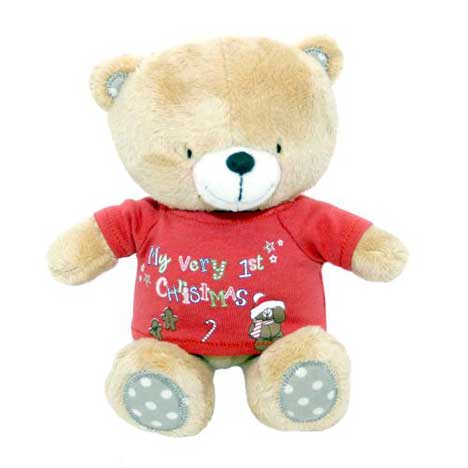 8" My First Christmas Forever Friends Bear 