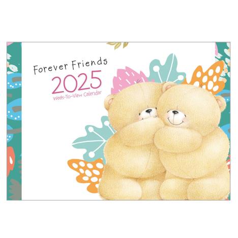 A4 Forever Friends Week-to-View Family Organiser 2025 