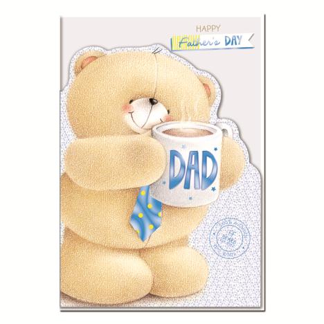 Dad On Fathers Day Large Forever Friends Card 