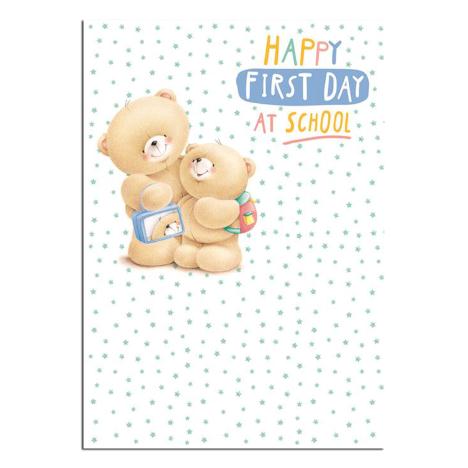 First Day At School Good Luck Forever Friends Card 