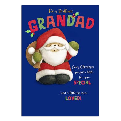 Brilliant Grandad Forever Friends Christmas Card 