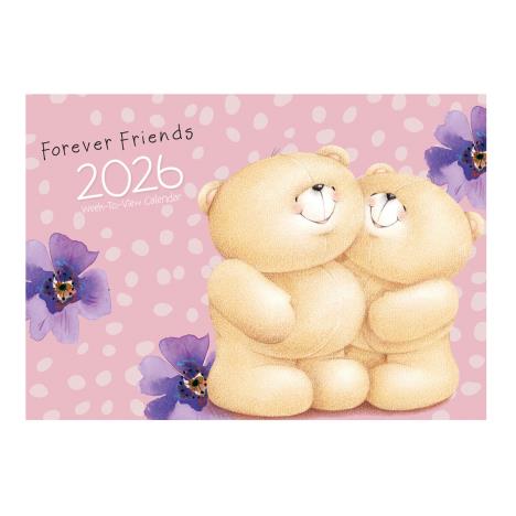 A4 Forever Friends Week-to-View Planner 2026 